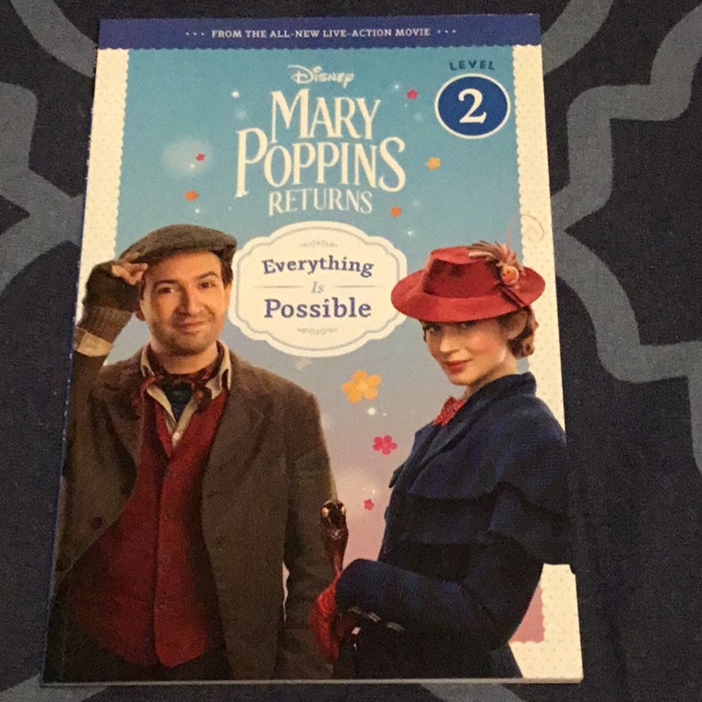 NWOTMary Poppins Returns book Everything is Possible